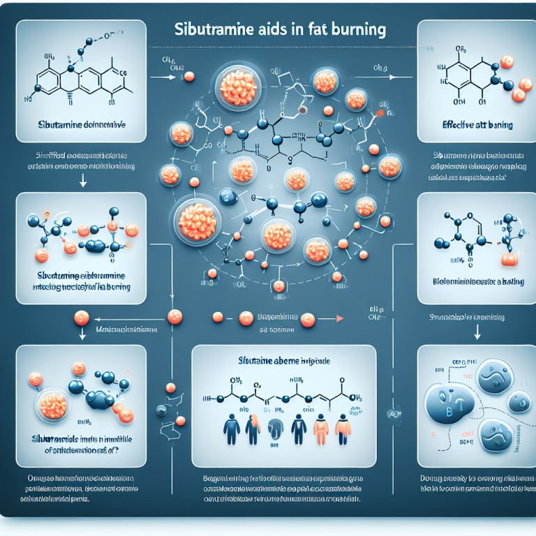 Effektive Fettverbrennung: Wie Sibutramine den Prozess unterstützt