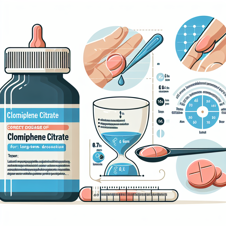 Langfristige Kuren: Die richtige Dosierung von Clomiphene citrate