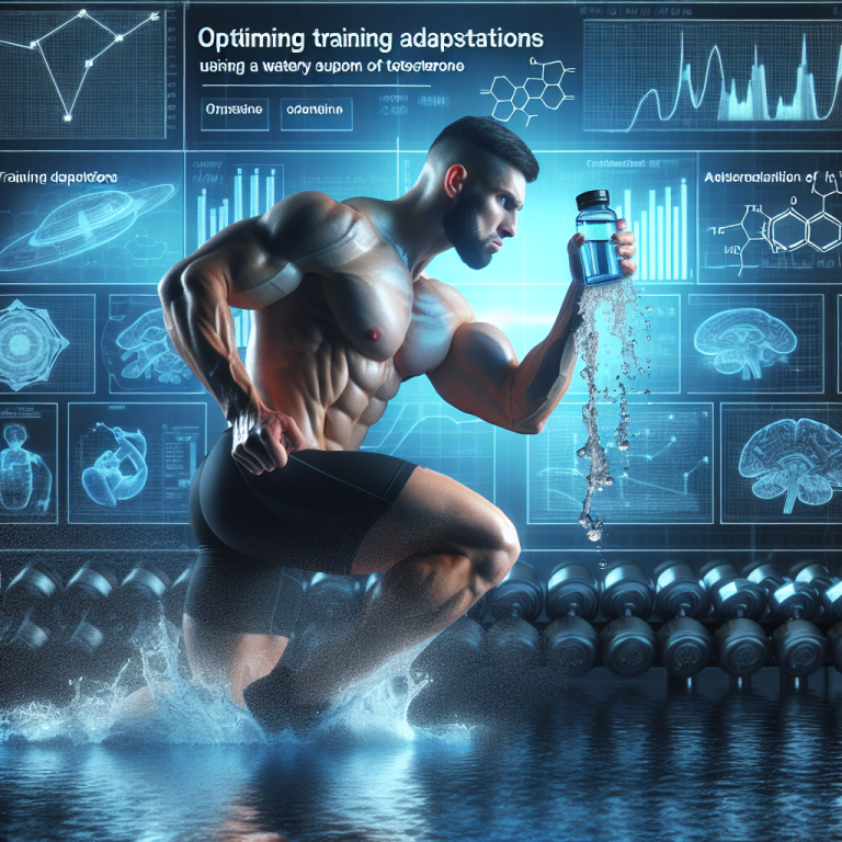 Optimierung der Trainingsanpassungen durch den Einsatz von Wassrige suspension von testosteron