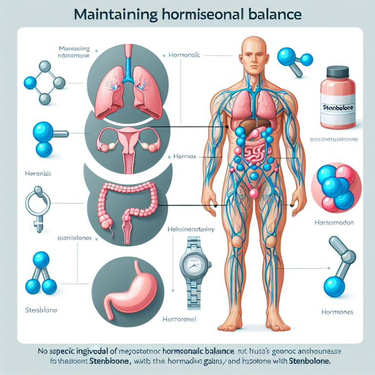 Erhaltung der hormonellen Balance mit Stenbolon