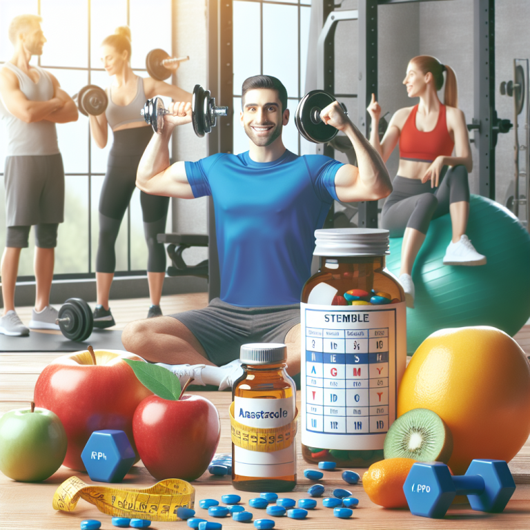 Kaloriendefizit und die Rolle von Anastrozol: Ein Leitfaden für Fitness-Enthusiasten