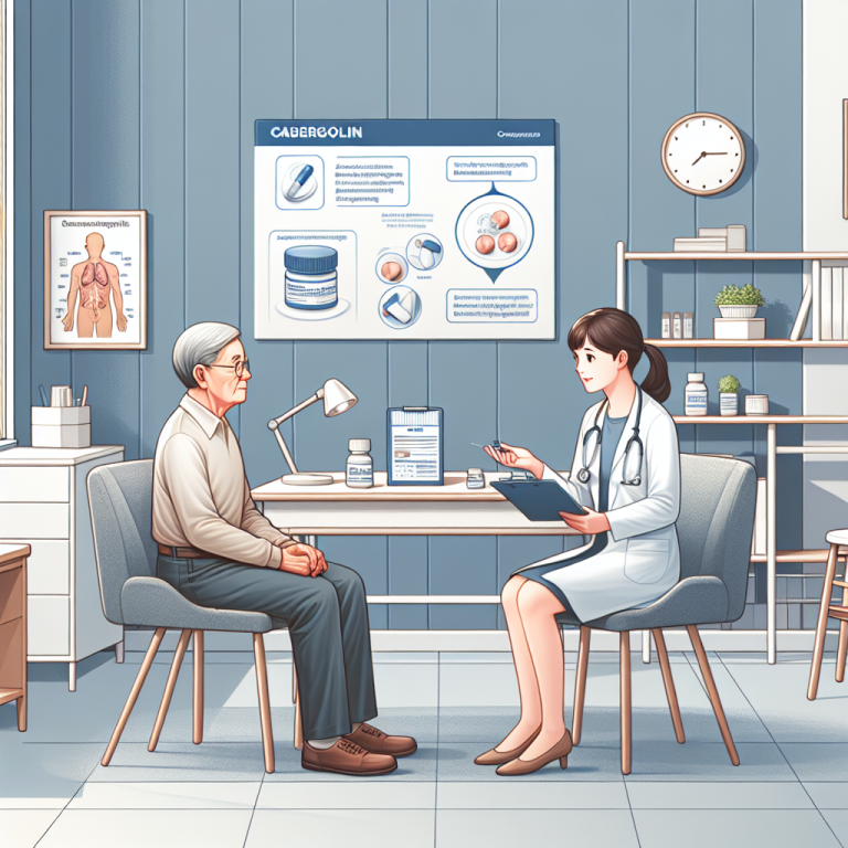 Therapie und Kontrolluntersuchungen bei älteren Patienten: Wie Cabergolin helfen kann