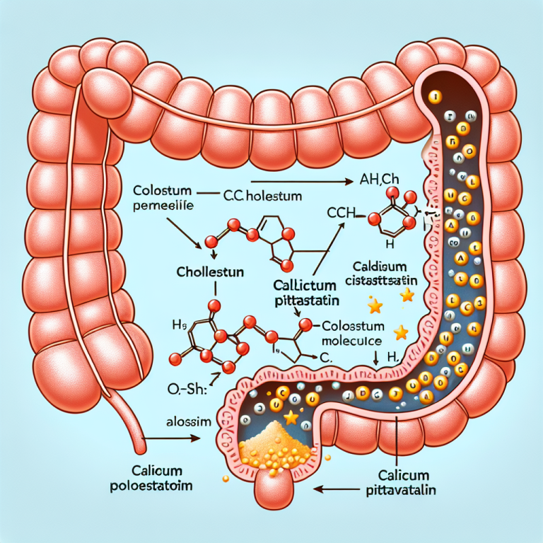 Wie Pitavastatin calcium die Cholesterinabsorption im Darm hemmt