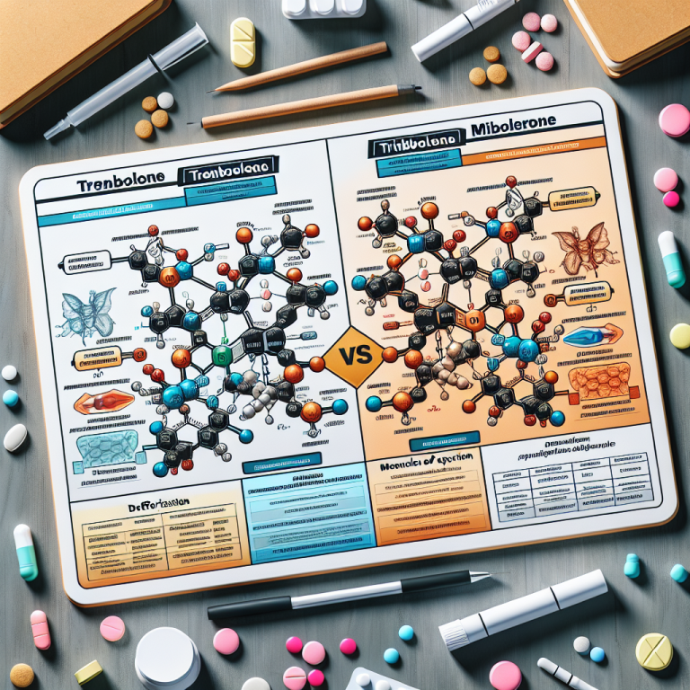 Vergleich von Trenbolon und Miboleron: Unterschiede und Anwendungen