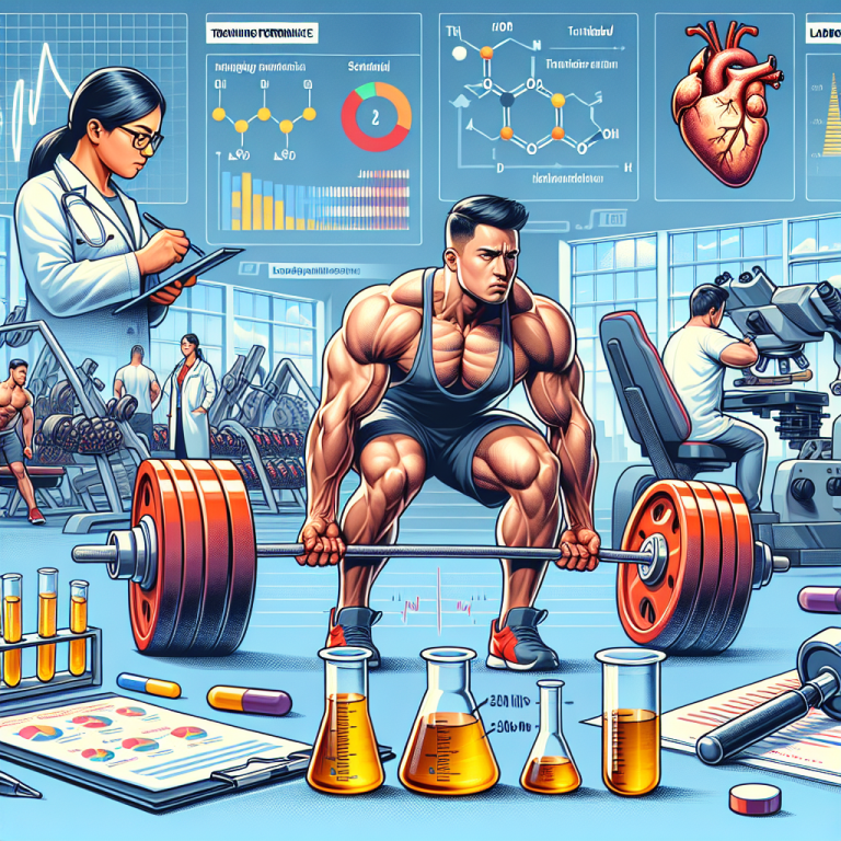 Trainingsüberwachung und Laborwerte bei Einnahme von Turinabol im Bodybuilding