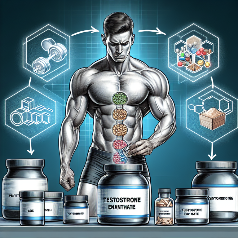 Integration von Testosteron enantat in den Stack von Profibodybuildern