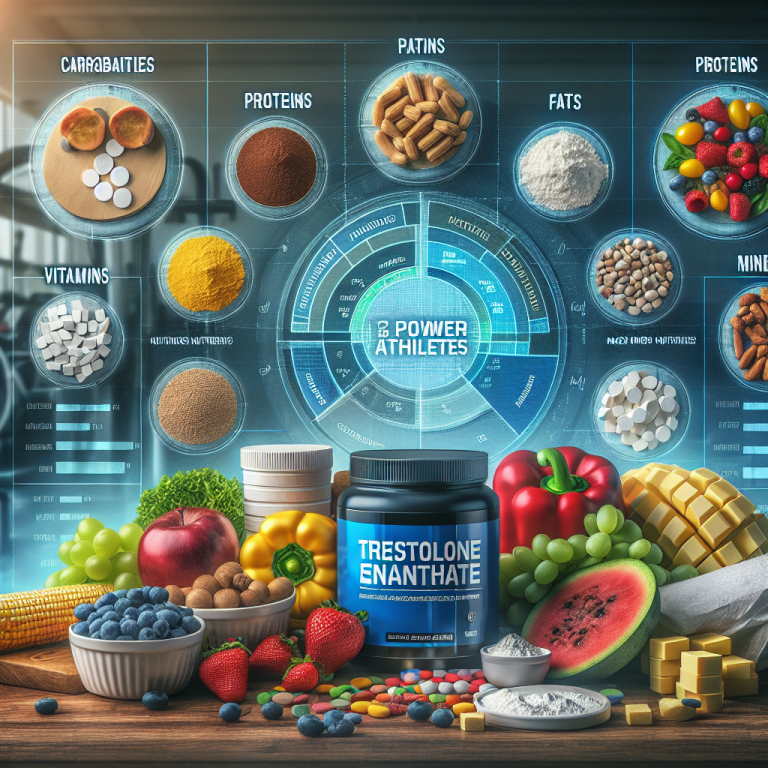 Sporternährung für Kraftsportler unter Trestolone Enanthate: Makro- und Mikronährstoffe im Fokus